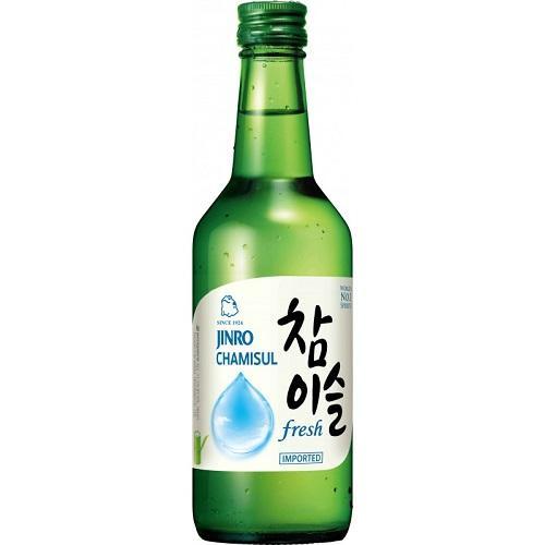 Jinro 真露竹炭酒烧酒-清酒 (篮标）350ml