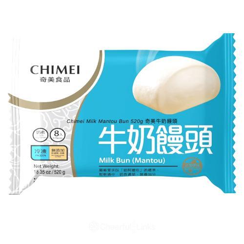 奇美牛奶馒头 520g
