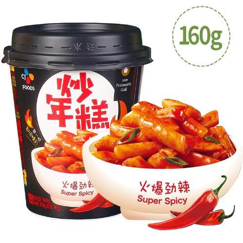 必品阁火爆劲辣炒年糕 (杯装）160g