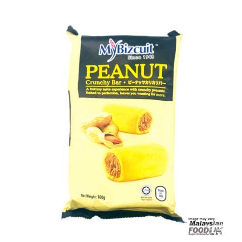 MYBIZCUIT PEANUT CRUNCHY BAR 100G