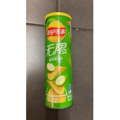 乐事青瓜味薯片筒90g