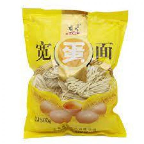 頂味宽蛋面500 g